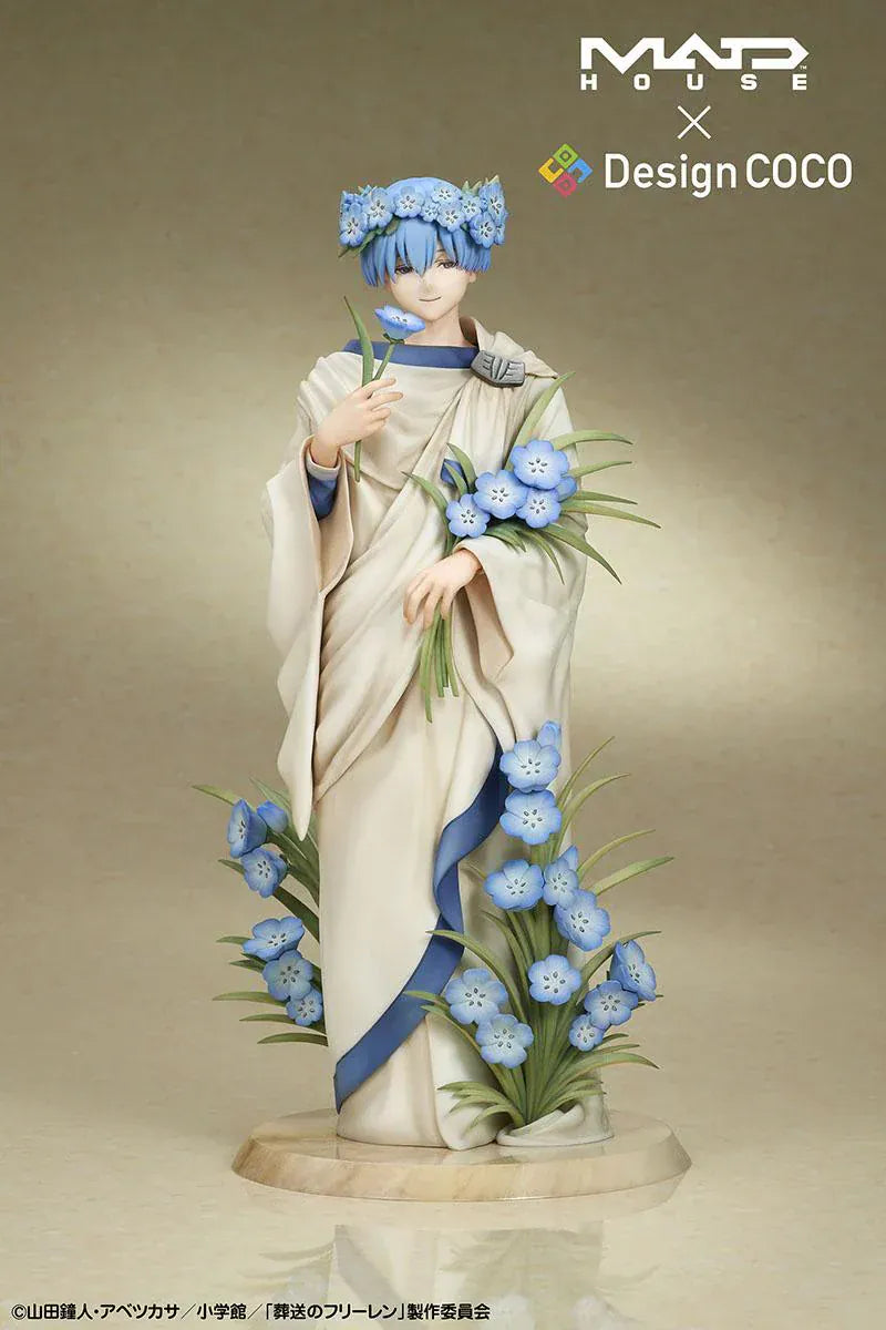 Frieren and Himmel Art Nouveau Style 1/7 Scale Figure Set Beyond Journey’s End MADHOUSE DesignCOCO anime figures with floral bases