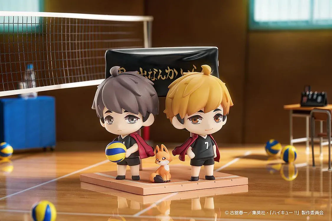 Haikyu!! Qset+ Atsumu Miya & Osamu Miya Figure Set