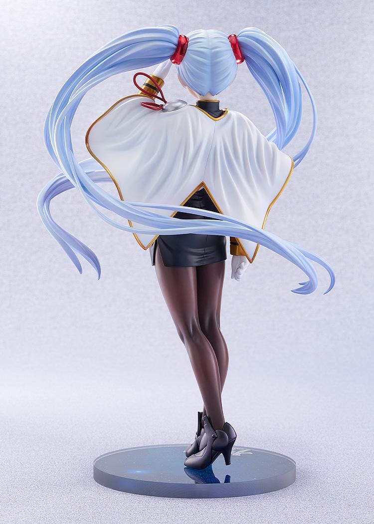 Martian Successor Nadesico Prince of Darkness Ruri Hoshino 1/7 scale figure with long blue twin-tails and white cape.