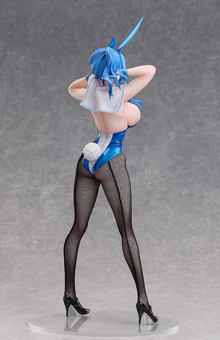 Azur Lane St. Louis Bunny Ver. 1/4 scale figure featuring glossy blue bunny outfit and fishnet stockings