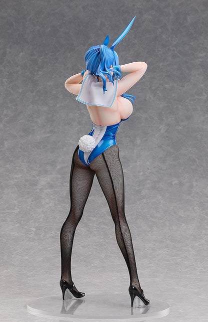Azur Lane St. Louis Bunny Ver. 1/4 scale figure featuring glossy blue bunny outfit and fishnet stockings