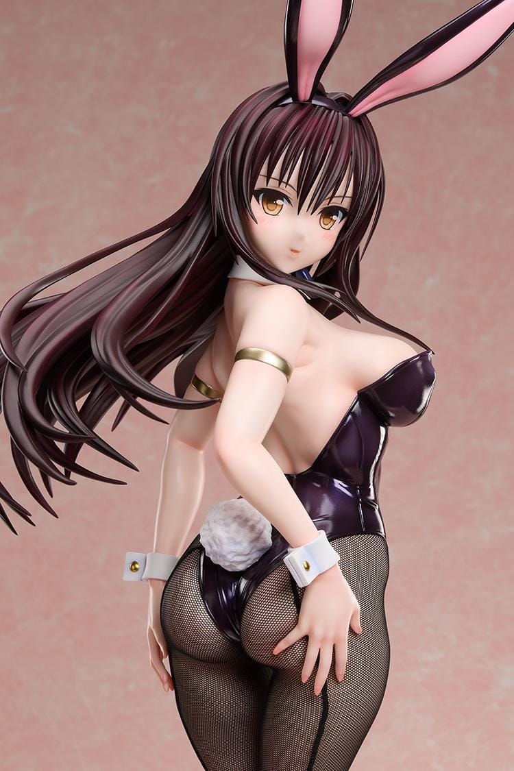 To Love-Ru Darkness Yui Kotegawa Bunny Ver. 1/3 scale figure wearing a glossy bunny suit with fishnet tights and bunny ears