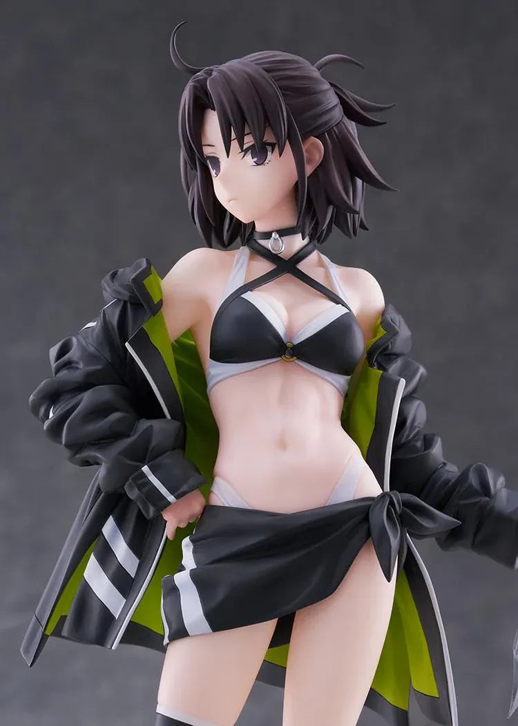 Fate Grand Order Moon Cancer Jade Rabbit 1/7 scale figure with swimsuit-inspired outfit and dagger accessory
