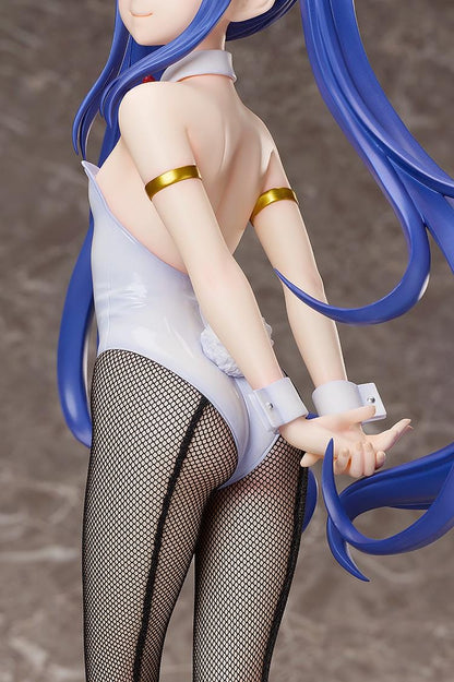 FAIRY TAIL Wendy Marvell Bunny Ver. 1/4 Scale Figure with blue hair white bunny outfit and tall bunny ears