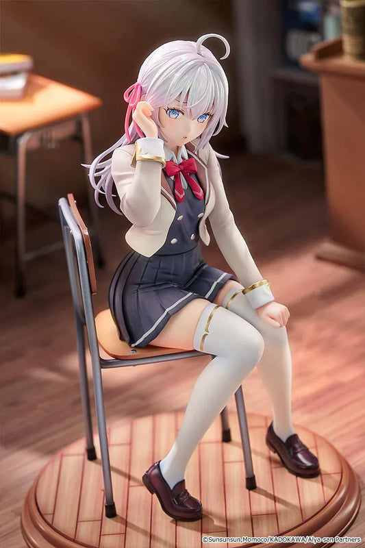 Alisa Mikhailovna Kujou 1/7 scale figure seated on chair from Alya Sometimes Hides Her Feelings in Russian