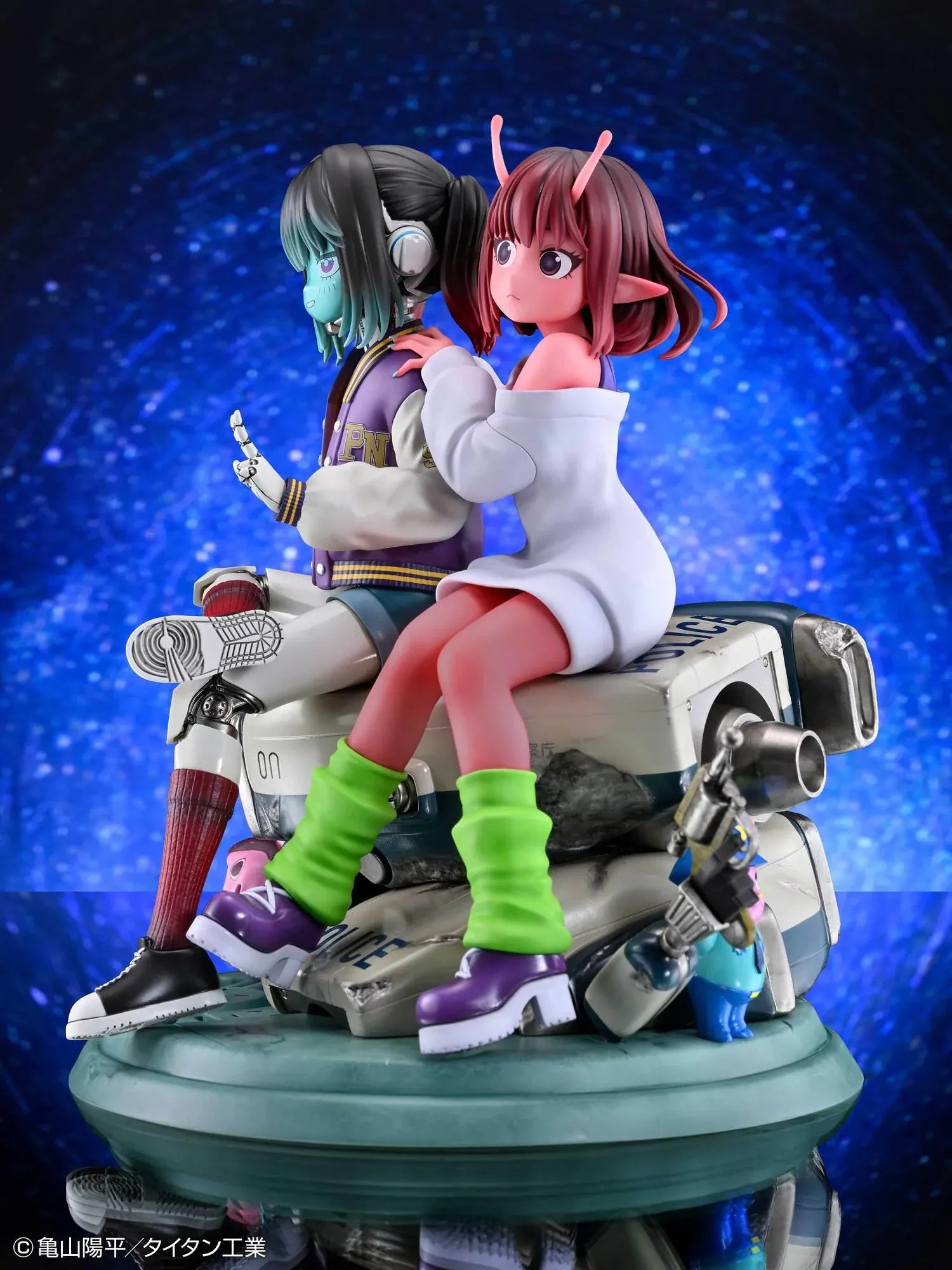Milky Subway The Galactic Limited Express Chiharu & Makina Figure