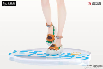 Zenless Zone Zero Limepie Belle Summer Skies 1/8 scale figure featuring Belle in a summer outfit with a bucket hat and orange shorts