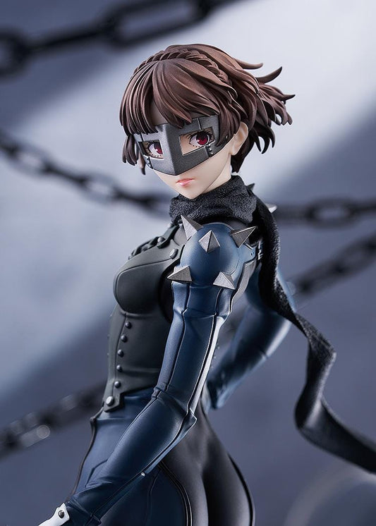Queen Persona 5 Royal POP UP PARADE L size figure Makoto Niijima black suit anime figure dynamic pose collectible