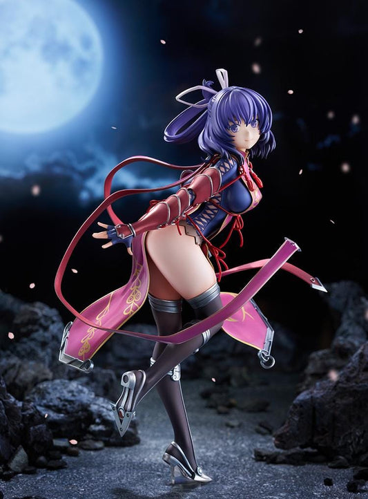 Rixia Mao 1/7 scale figure from Trails Beyond the Horizon in dynamic pose with ribbons and detailed outfit