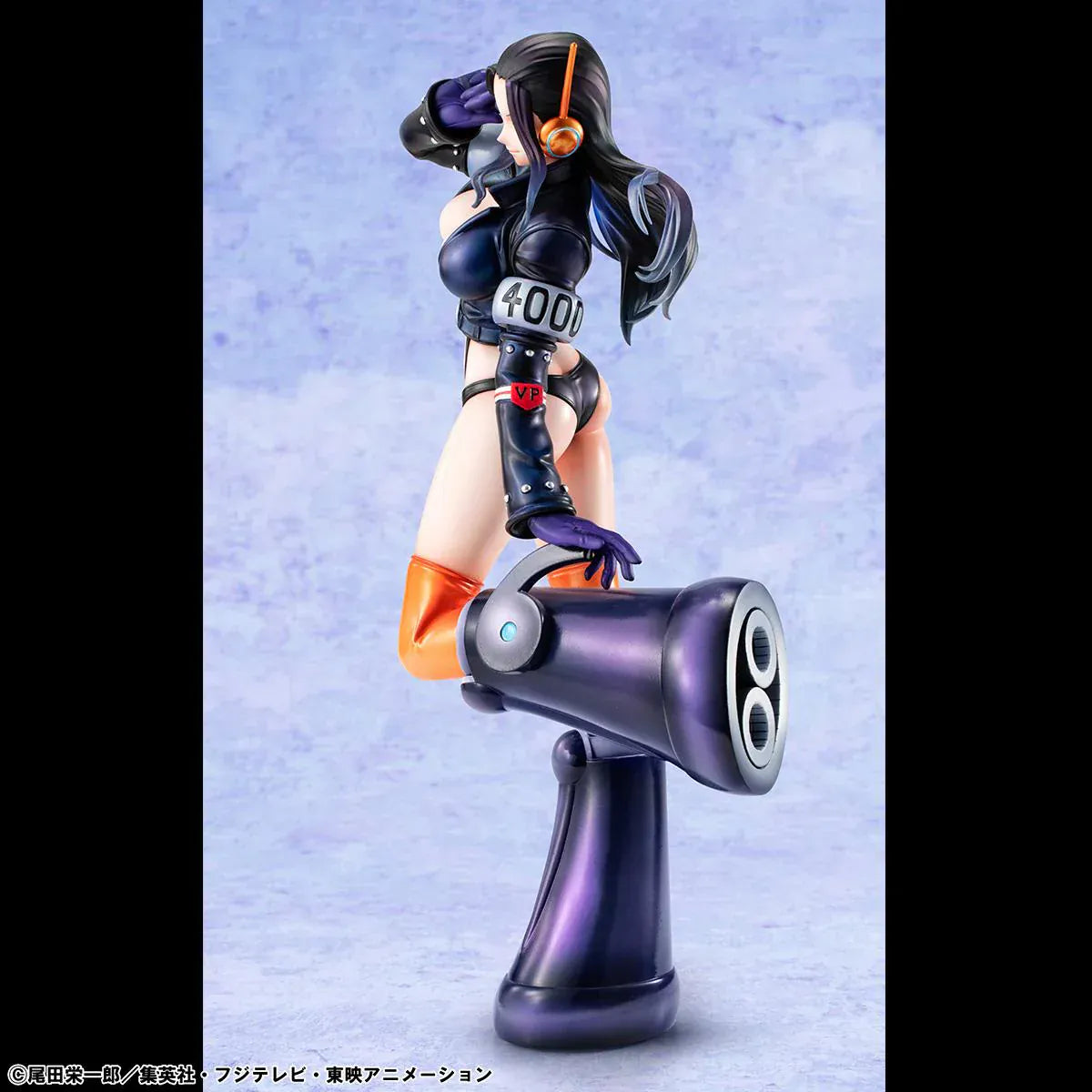"One Piece Portrait of Pirates Nico Robin Evolutionary History figure standing in futuristic outfit with dynamic pose."