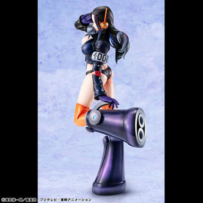 "One Piece Portrait of Pirates Nico Robin Evolutionary History figure standing in futuristic outfit with dynamic pose."