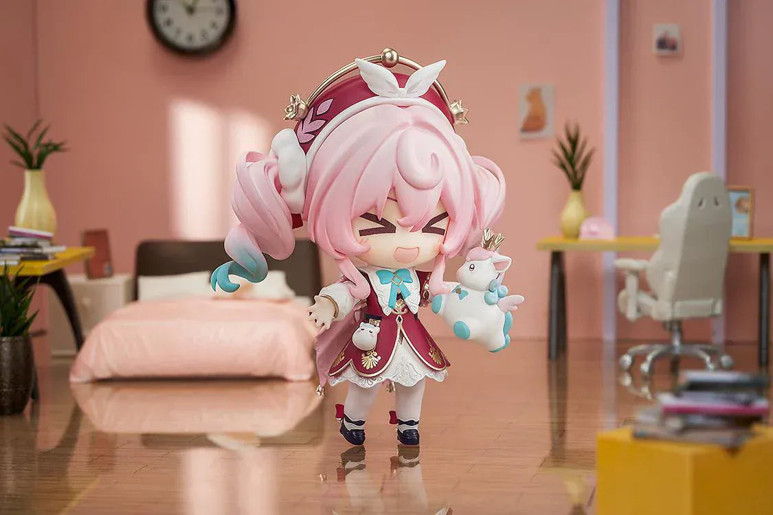 Honkai Star Rail Nendoroid 2953 Hyacine chibi figure with accessories and pastel outfit