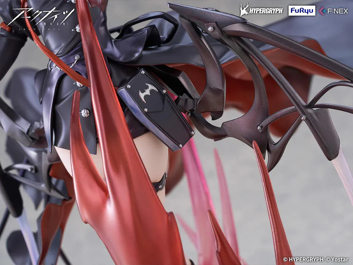 Entelechia Elite 2 Arknights 1/7 scale figure with red energy base and weapon