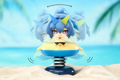 Azur Lane New Jersey Happy Shake non-scale chibi figure with spring wobble base