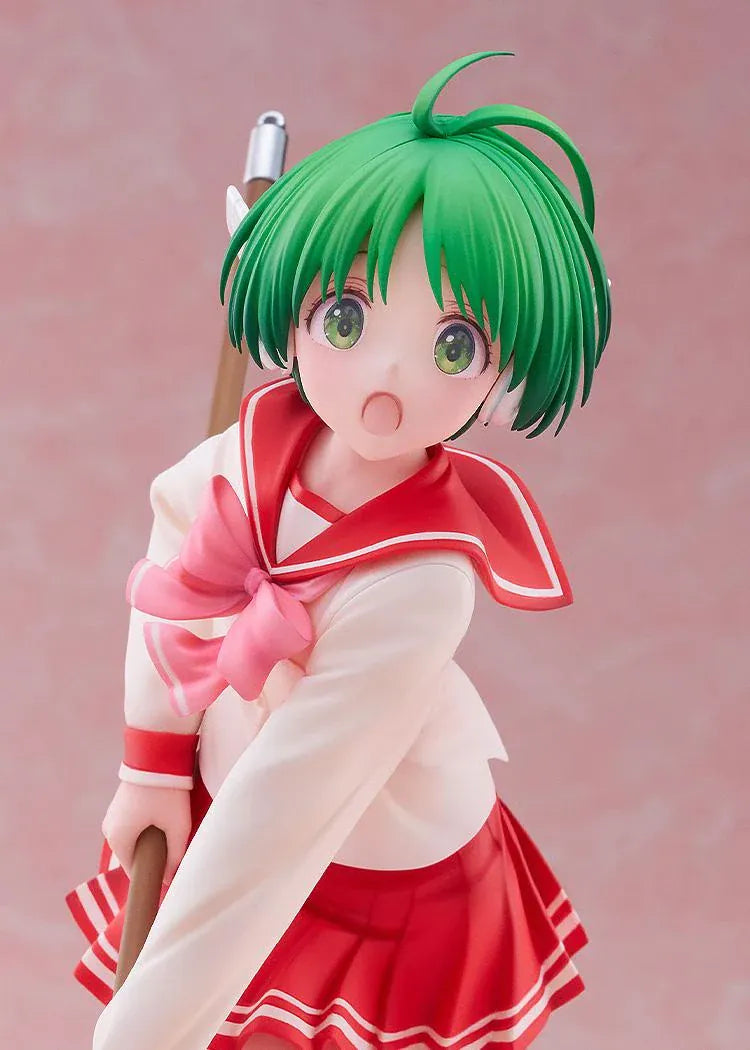 To Heart Multi 1/7 scale figure featuring Multi in her classic school uniform holding a mop in a cheerful cleaning pose