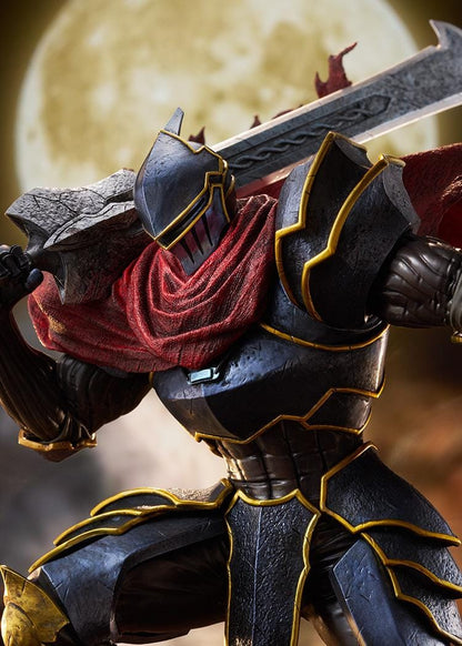 Overlord The Holy Kingdom POP UP PARADE SP Momon Figure with dark armor, red cape, and dual greatswords