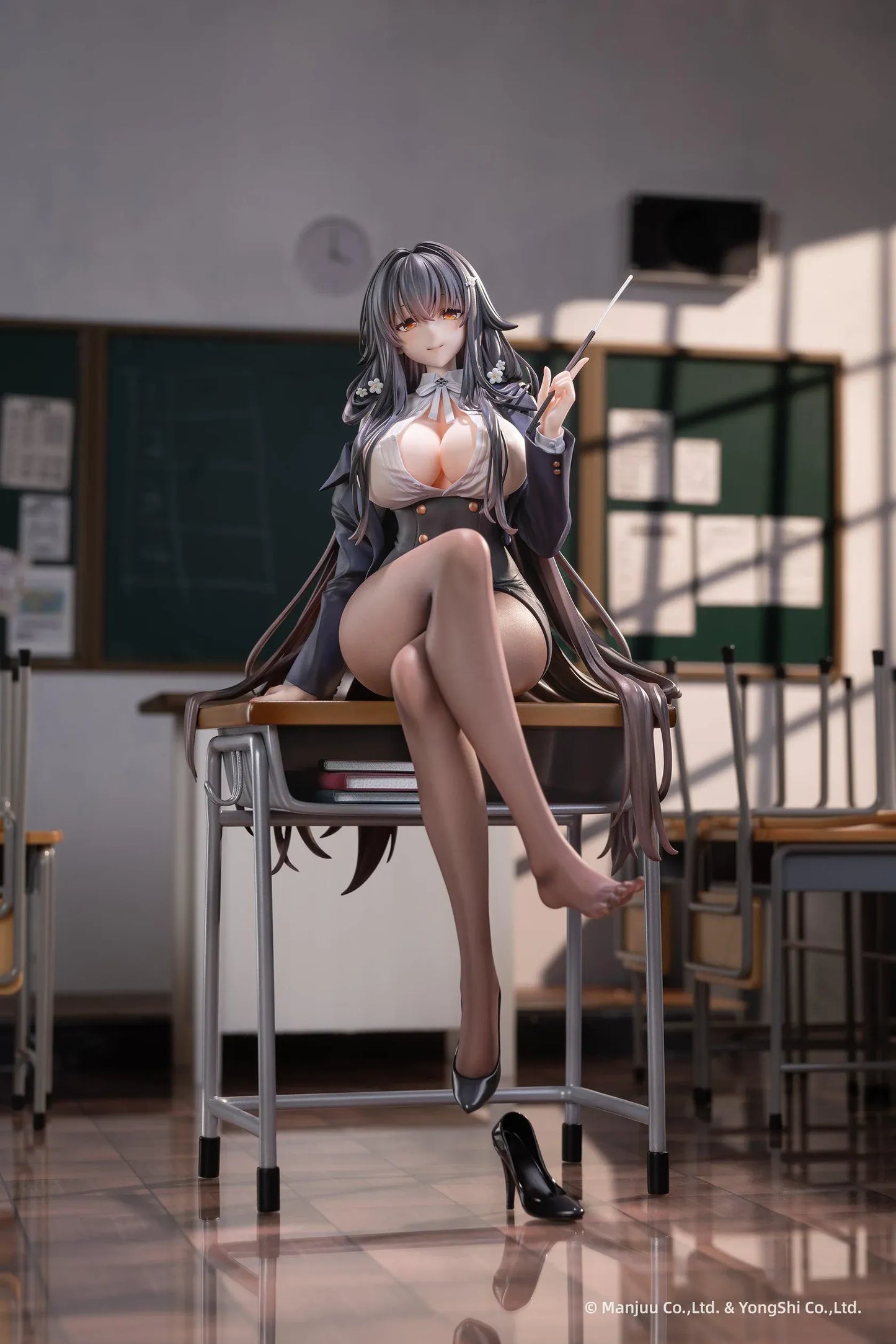 Azur Lane Azuma Career Counseling for the Groom Ver. Deluxe Edition 1/6 Scale Figure with interchangeable display parts