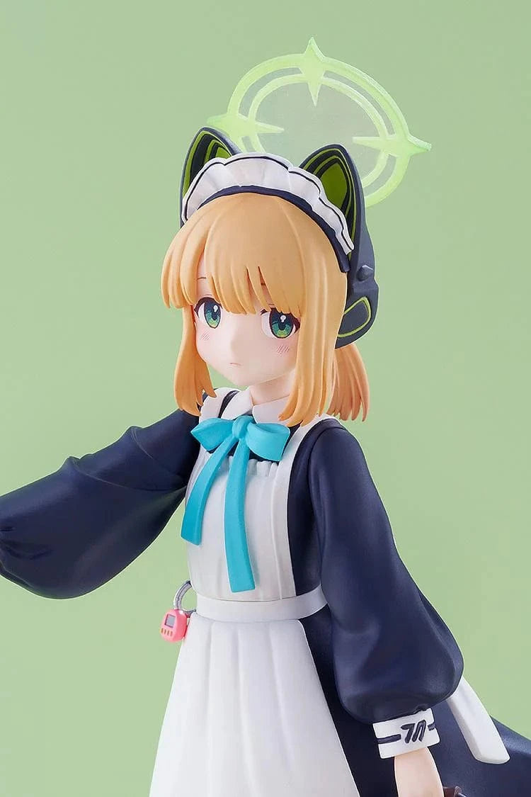 Blue Archive Pop Up Parade Midori Maid Ver. figure with broom and bucket in maid outfit
