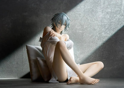 Akira 1/7 scale figure from Togainu no Chi sitting on cushion with relaxed pose and detailed sculpt