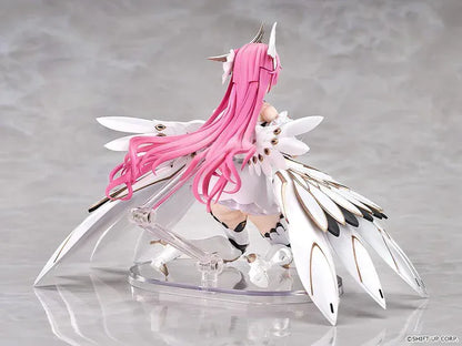 GODDESS OF VICTORY NIKKE Hyper Body Dorothy articulated figure wearing a white-and-gold outfit with mechanical wings.