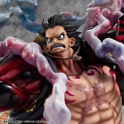 Portrait of Pirates One Piece SA-Maximum Monkey D. Luffy Gear4 Bounce-Man 10th Limited Ver. Figure
