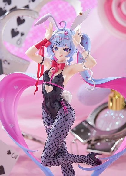 Hatsune Miku Rabbit Hole version POP UP PARADE L Size figure in bunny outfit with heart-shaped twin tails