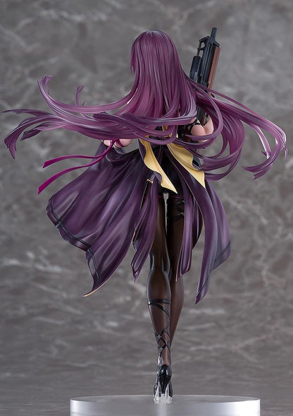 Girls' Frontline 2 Exillium Makiatto Ballroom Interlude Ver 1/7 scale figure holding rifle with flowing coat and stockings