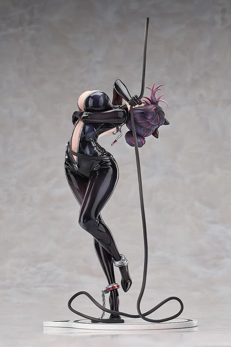 Goddess of Victory Nikke Quency Escape Queen Ver. 1/7 scale figure in black catsuit with jewel display base