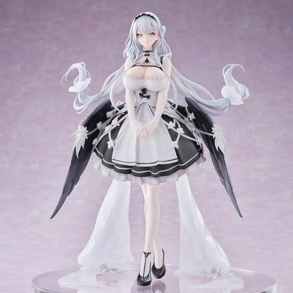 Shira Heavy Equipment 1/6 Scale Figure Azur Lane anime shipgirl with mechanical rigging and elegant outfit