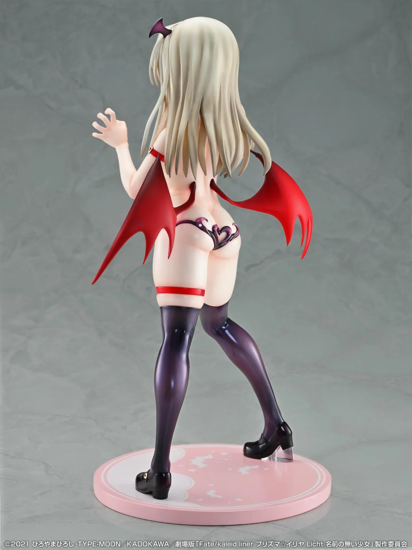 Fate kaleid liner Prisma Illya Licht Nameless Girl Illyasviel von Einzbern Sweet Devil Ver. 1/4 scale figure with devil-themed outfit
