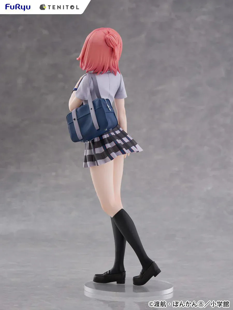 My Teen Romantic Comedy SNAFU Yui Yuigahama Tenitol Tall figure in school uniform pose