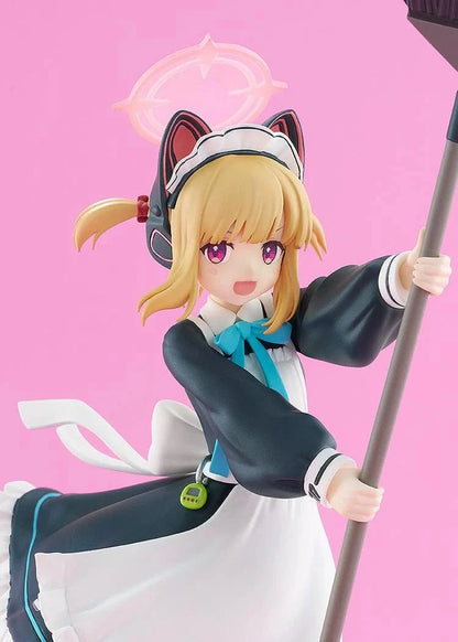 Blue Archive Pop Up Parade Momoi Maid Ver. figure holding broom in maid outfit