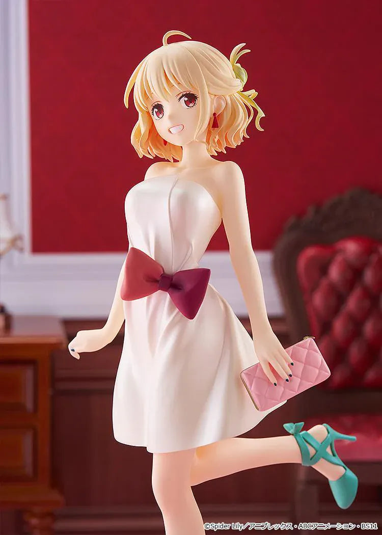 Chisato Nishikigi and Takina Inoue After Party POP UP PARADE L Size figures in elegant dresses