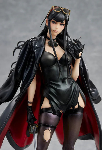 Guweiz Illustration G.A.F.C. Series IRENA figure with long black coat and sword