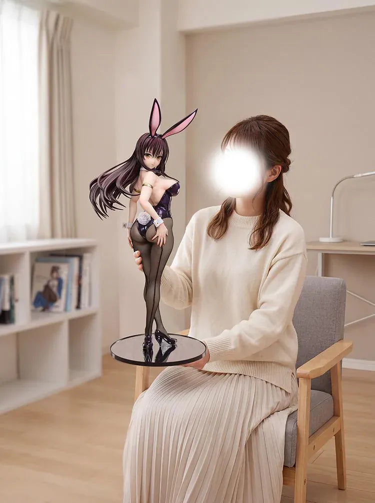 To Love-Ru Darkness Yui Kotegawa Bunny Ver. 1/3 scale figure wearing a glossy bunny suit with fishnet tights and bunny ears