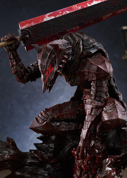 Berserk POP UP PARADE Guts Berserker Armor Bloody Paint Ver. L Size figure wielding the Dragon Slayer sword