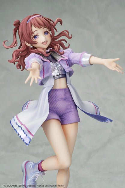Saki Hanami Re IRIS Version 1/7 scale figure The Idolmaster Gakuen anime collectible with pastel outfit and dynamic pose