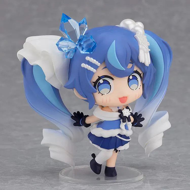 Hatsune Miku Snow Miku All Stars Figure Collection Vol. 2 boxed set featuring eight chibi Snow Miku figures in different winter-themed outfits