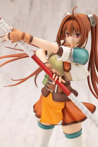 The Legend of Heroes Trails in the Sky Estelle Bright 1/8 Scale Figure holding her staff in a dynamic battle pose