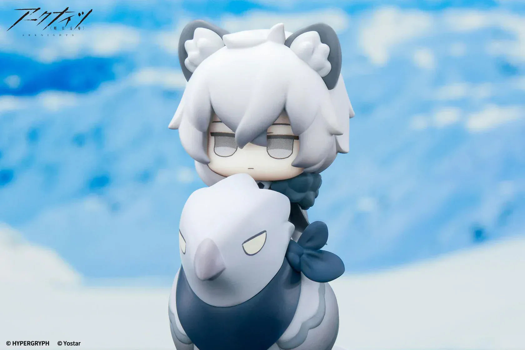 Arknights SilverAsh Happy Shake springy chibi figure