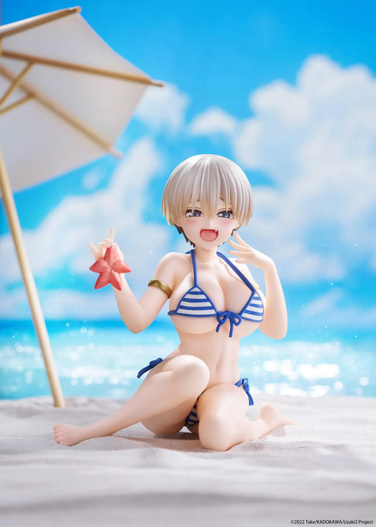 Hana Uzaki Swimwear Desktop Cute Figure Uzaki-chan Wants to Hang Out anime bikini figure with starfish