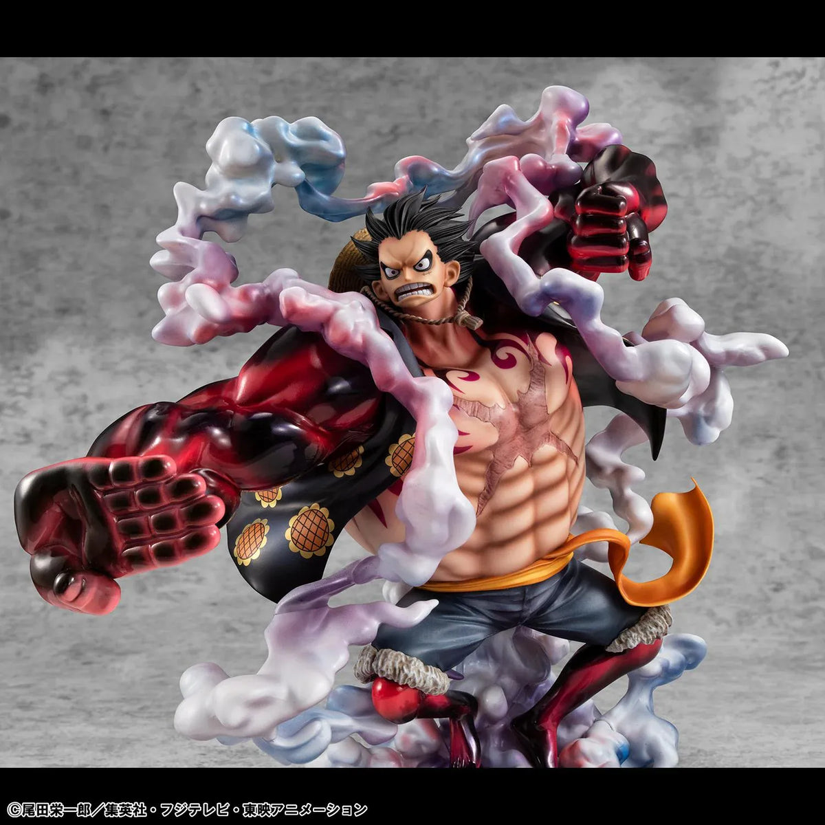 Portrait of Pirates One Piece SA-Maximum Monkey D. Luffy Gear4 Bounce-Man 10th Limited Ver. Figure