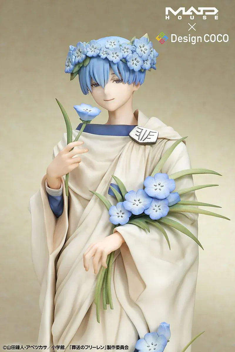 Frieren and Himmel Art Nouveau Style 1/7 Scale Figure Set Beyond Journey’s End MADHOUSE DesignCOCO anime figures with floral bases