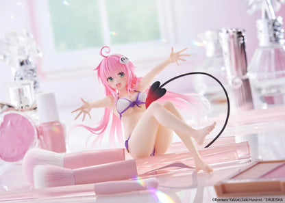 Lala Aqua Float Girls figure To Love Ru Darkness anime swimsuit figure with inflatable float base