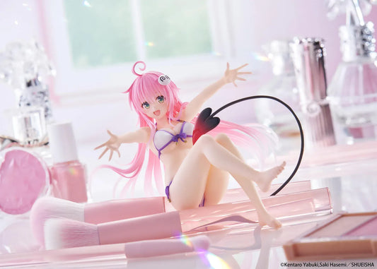 Lala Aqua Float Girls figure To Love Ru Darkness anime swimsuit figure with inflatable float base