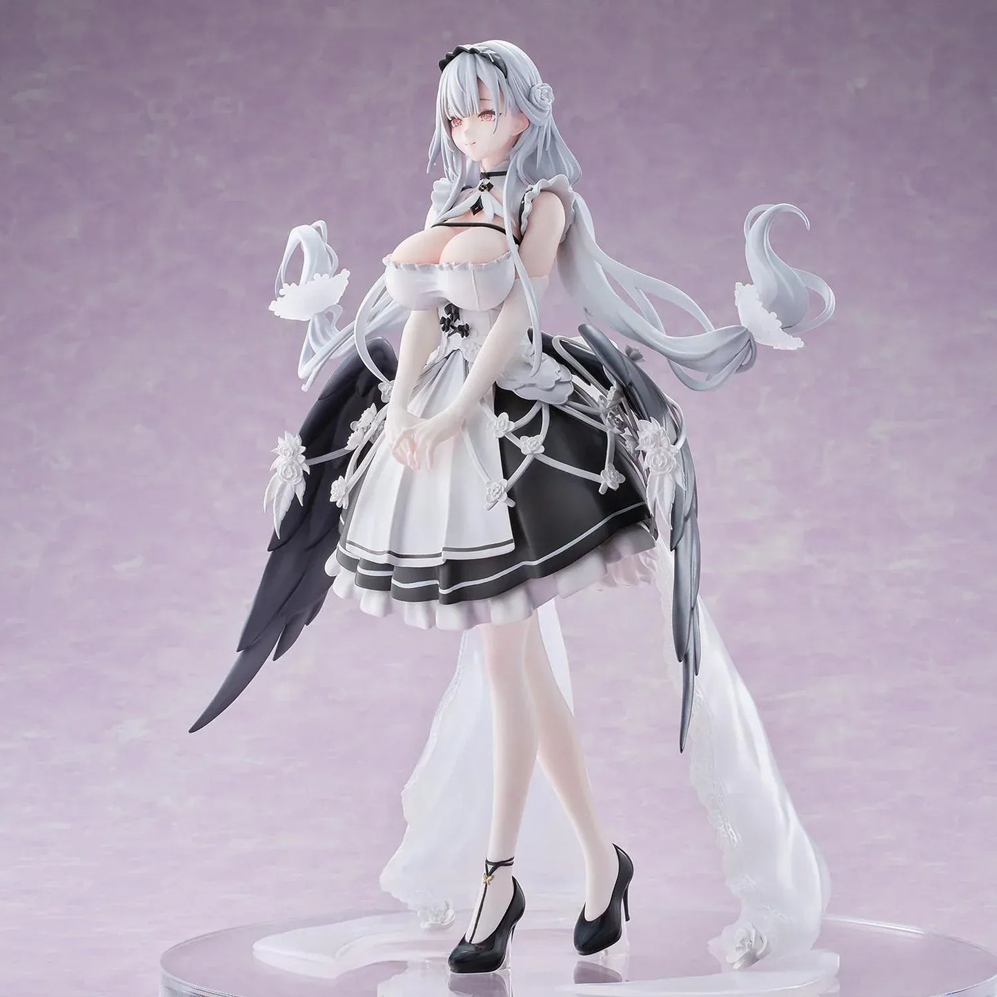 Shira Heavy Equipment 1/6 Scale Figure Azur Lane anime shipgirl with mechanical rigging and elegant outfit