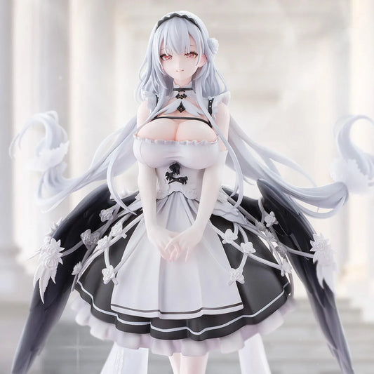 Shira Light Equipment 1/6 Scale Figure Azur Lane anime shipgirl with elegant outfit and wing-like details