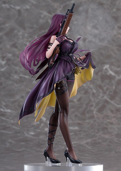 Girls' Frontline 2 Exillium Makiatto Ballroom Interlude Ver 1/7 scale figure holding rifle with flowing coat and stockings