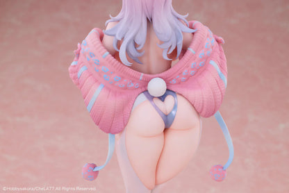 Illustration Knit Bunny Girl Deluxe Edition 1/6 scale figure with pastel colors and display base