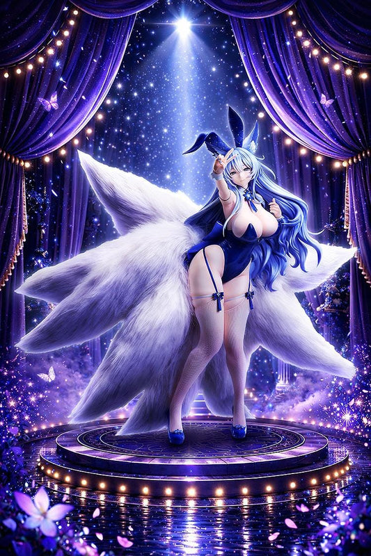 Azur Lane Shinano Visions of Fantasy 1/4 scale figure with blue bunny outfit and large flowing tails